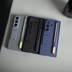 Front Glass Protection Case With PushUP S Pen Holder for Samsung Galaxy Z Fold 8 Ultra