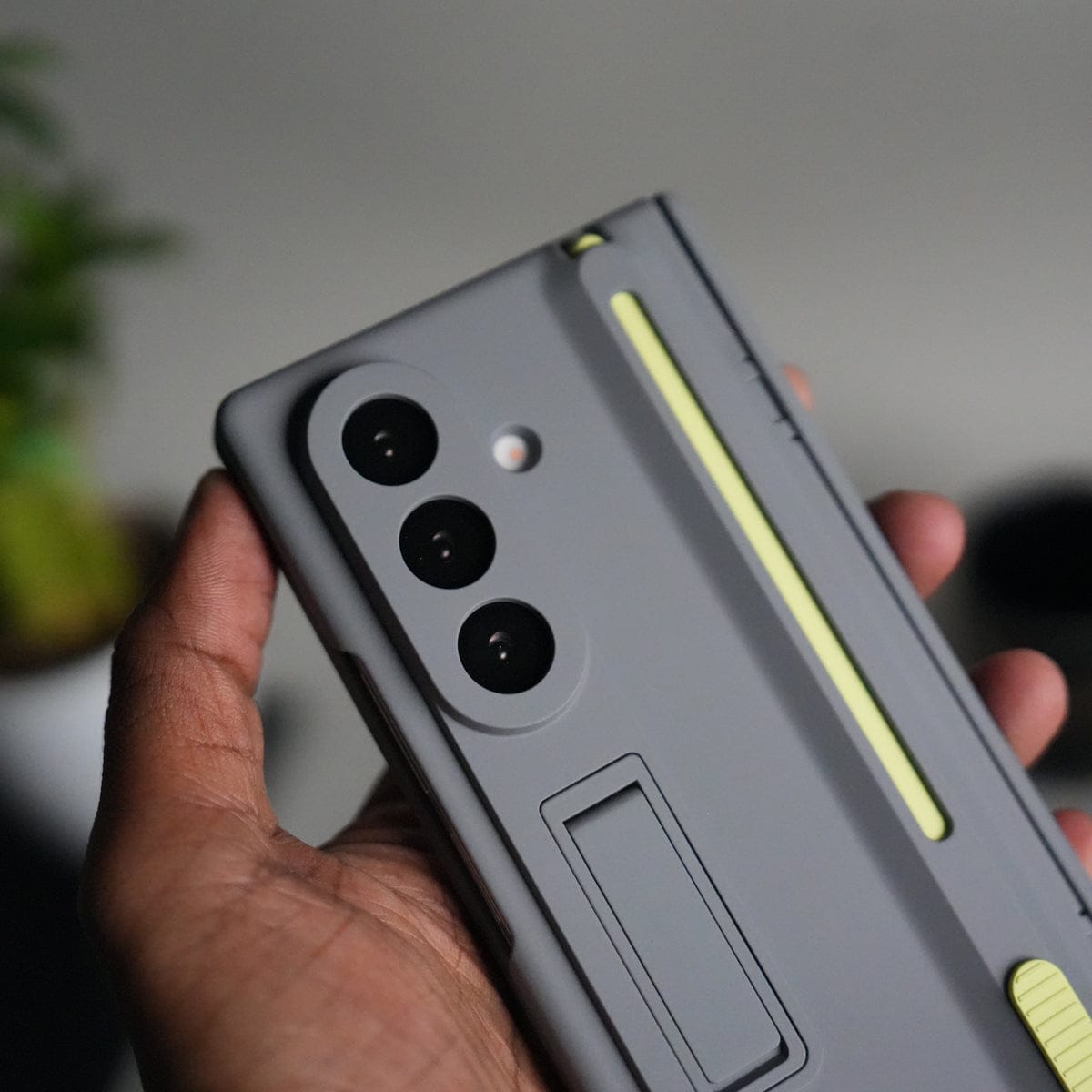 Front Glass Protection Case With PushUP S Pen Holder for Samsung Galaxy Z Fold 8 Ultra