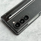 Chrome Plating front Glass Protection Hinge Case Folding Cover for Samsung Galaxy Z Fold 8 Ultra