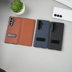 Flip Cover with Kickstand for Samsung Galaxy Z Fold 8 Ultra | PU Leather Protective Case