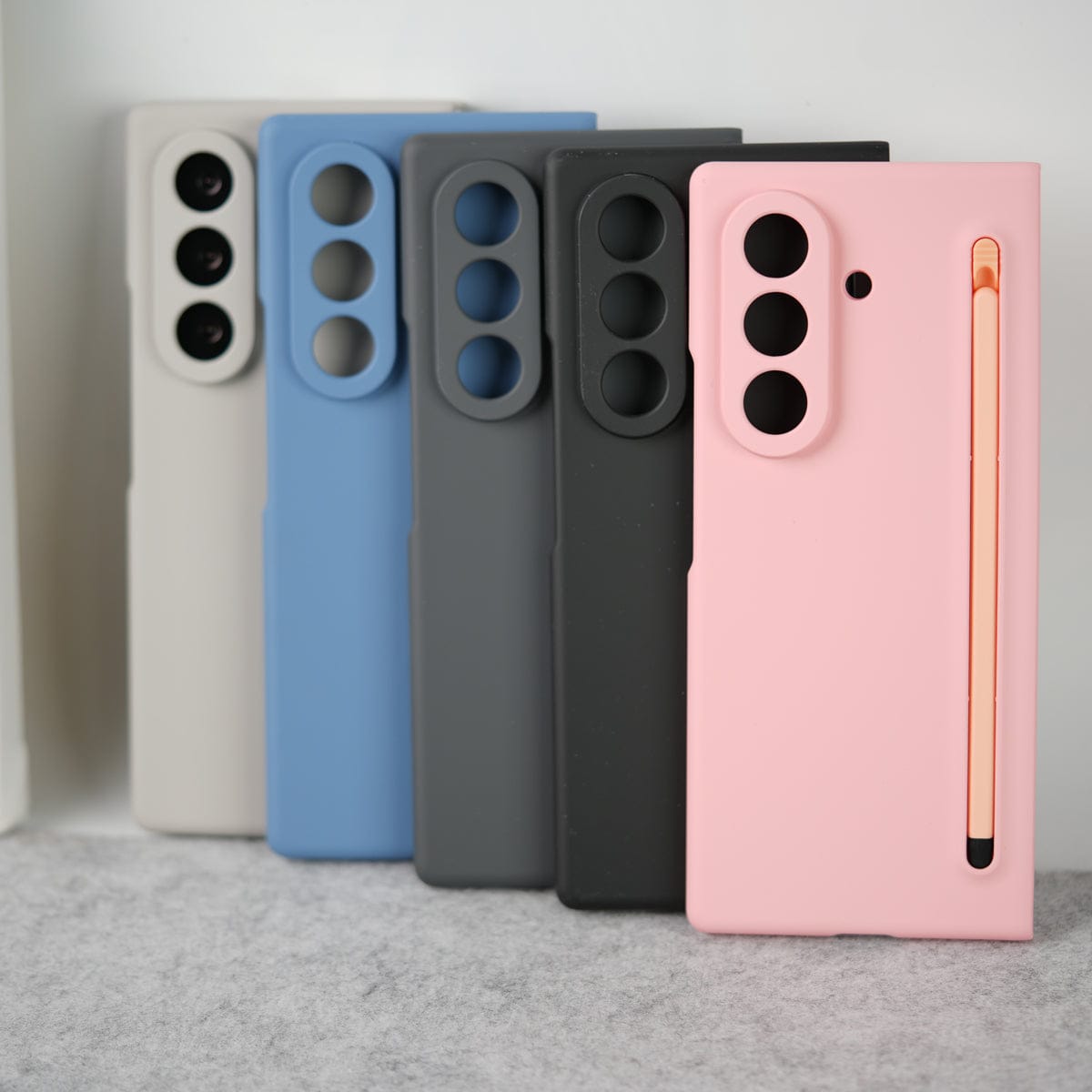 Slim Pen Slot Ultra Thin PC Protective Cover For Samsung Galaxy Z Fold 8 Ultra