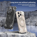 Magnetic Aluminum Alloy Frame Shockproof Phone Case with Ring Holder for Mobile Case by CoverMeUp