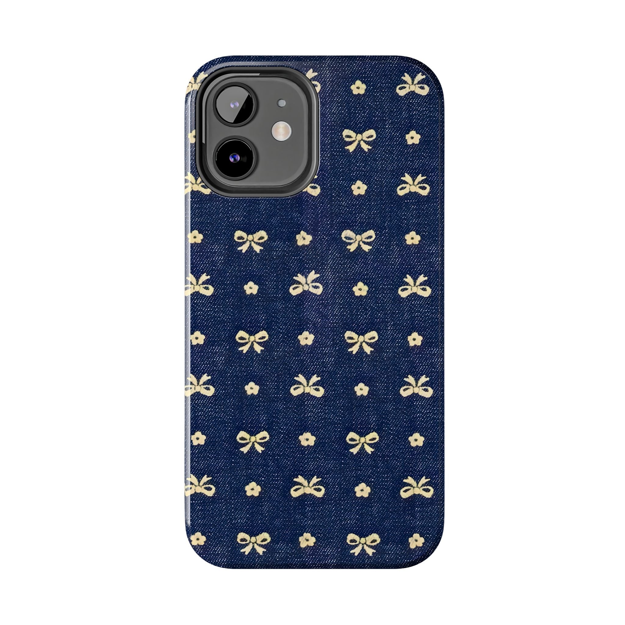 The Denim Blossoms | #1150 Mobile Case by CoverMeUp - Style 12