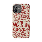 The Crimson Script | #1161 Mobile Case by CoverMeUp - Style 13