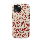 The Crimson Script | #1161 Mobile Case by CoverMeUp - Style 12