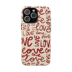 The Crimson Script | #1161 Mobile Case by CoverMeUp - Style 9
