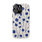 The Cobalt Feathers | #1062 Mobile Case by CoverMeUp - Style 8