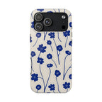 The Cobalt Feathers | #1062 Mobile Case by CoverMeUp