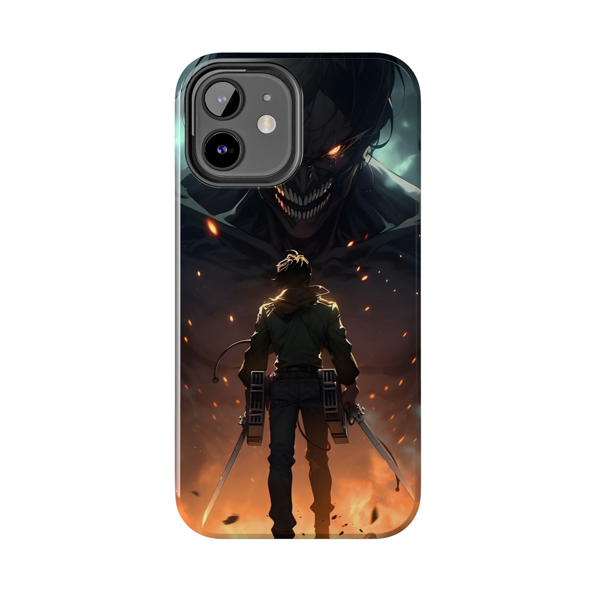 The Eren Godflame | #1003 Mobile Case by CoverMeUp - Style 12