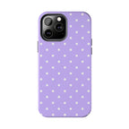 The Lilac Polka Reverie | #1182 Mobile Case by CoverMeUp - Style 19