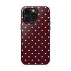 The Classic Polka Dot | #1177 Mobile Case by CoverMeUp - Style 20