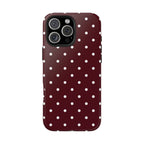 The Classic Polka Dot | #1177 Mobile Case by CoverMeUp - Style 22