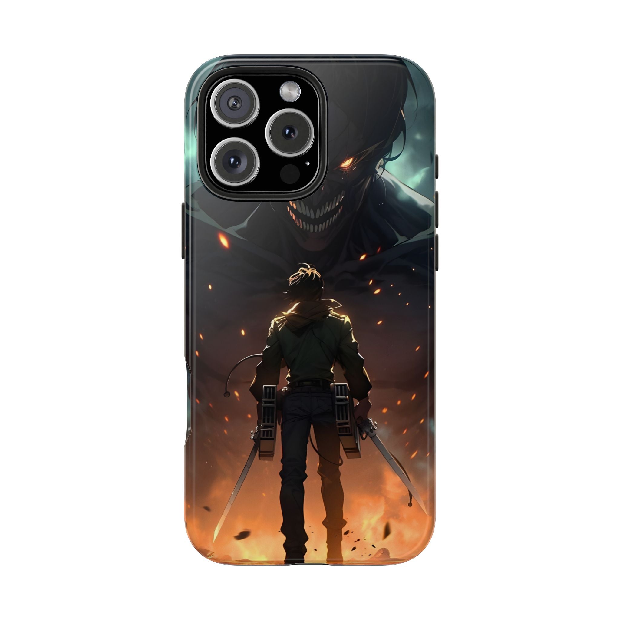 The Eren Godflame | #1003 Mobile Case by CoverMeUp - Style 11