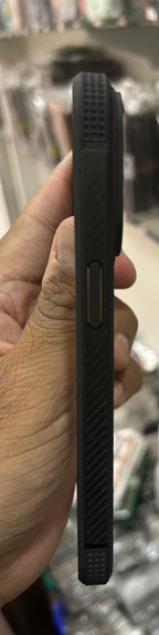 Protective Apple iPhone Back Cover - Rugged Border Clear Back Case For iPhone - Style 4