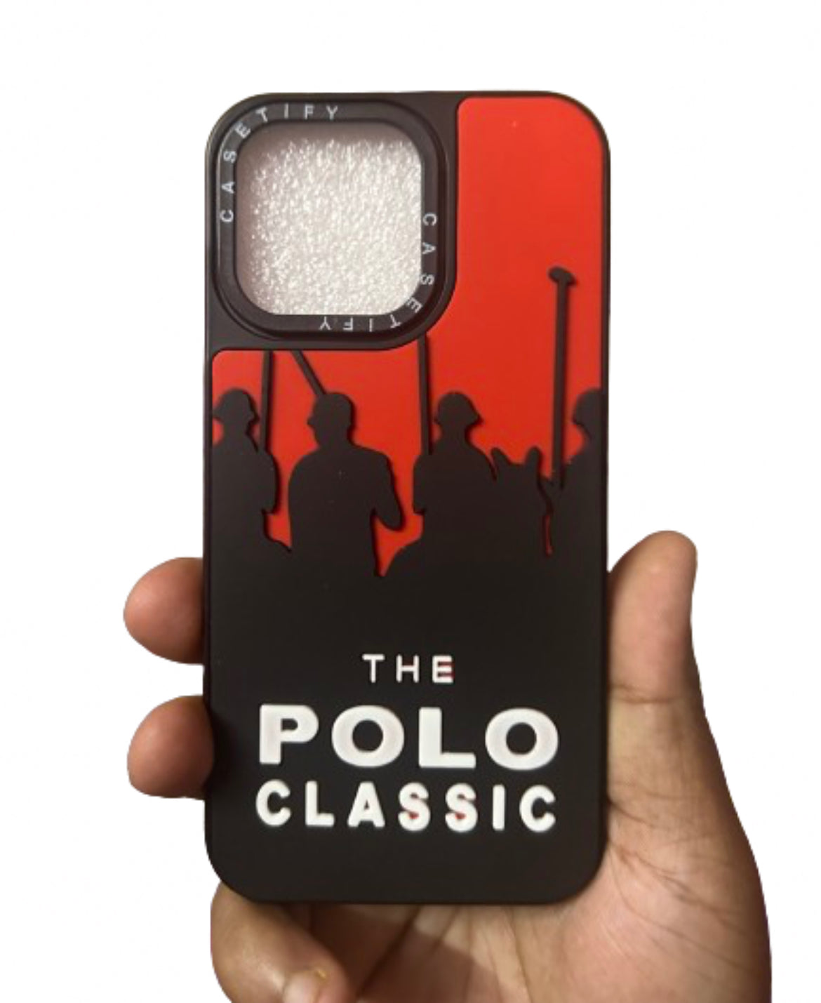 The Poloo Classic 3D Silicon Embossed Logo Design for iPhone series