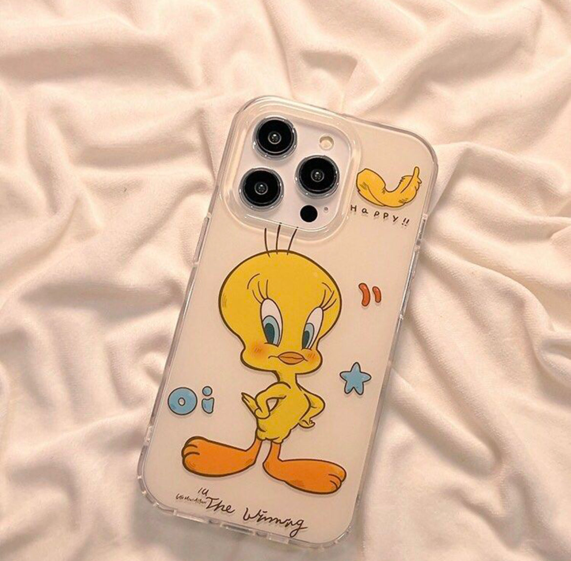 Tweety Bird Cartoon High Print Shockproof Case for iPhone