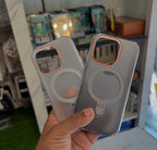 Snap Back Mag Safe Compatible Clear Case for Samsung Galaxy S23 Ultra Mobile Case by CoverMeUp - Style 4