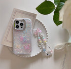 Butterfly Case with kickstand and Charm Braclet Mobile Case by CoverMeUp - Style 2