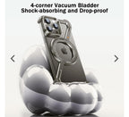 Protective Apple iPhone Back Cover - Z Rotating MagSafe Metal Rimless Case for iPhone 15 Pro Max - Style 2