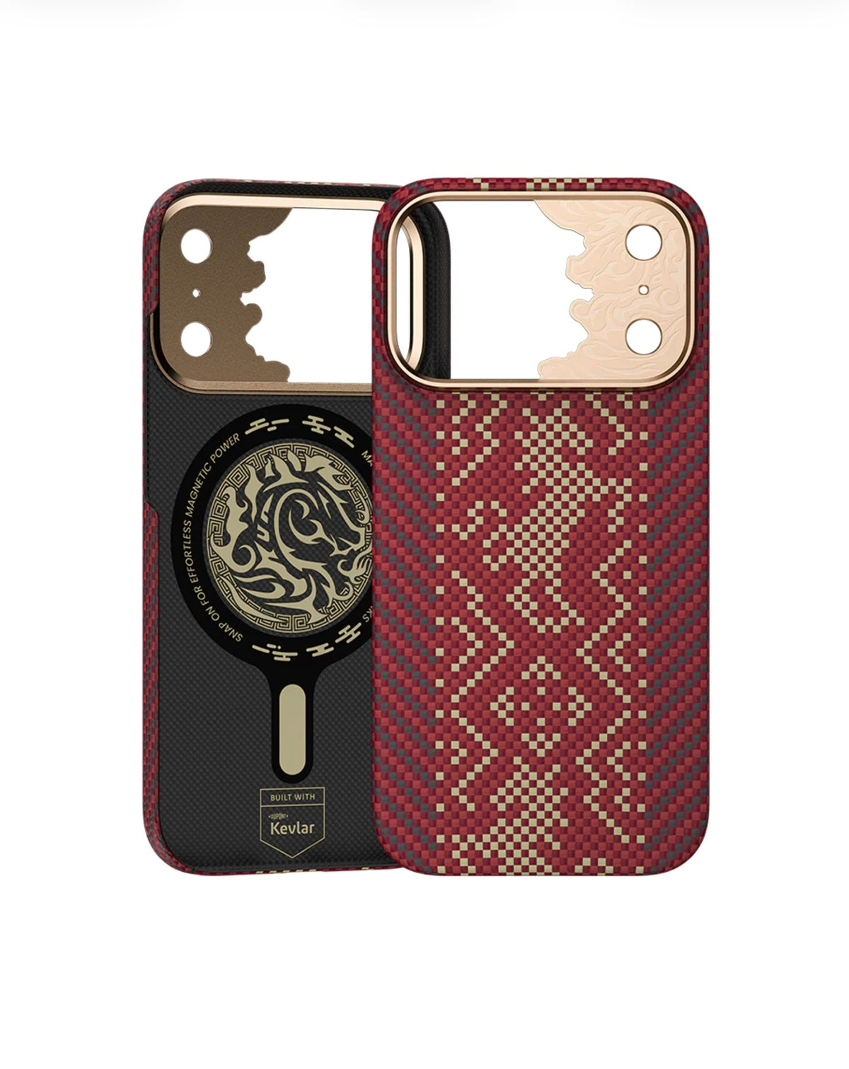 BENKS Knight ArmorAir Case built with Kevlar for iPhone 17/18 Pro & Pro Max - iPhone 17 Pro Max / 18 Pro Max