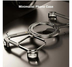 Protective Apple iPhone Back Cover - Z Rotating MagSafe Metal Rimless Case for iPhone 15 Pro Max - Style 5