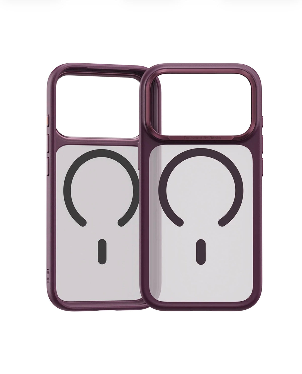 Benks MIST Magnetic Case for iPhone 17/18 Pro & Pro Max - iPhone 17 Pro / 18 Pro - Burgundy