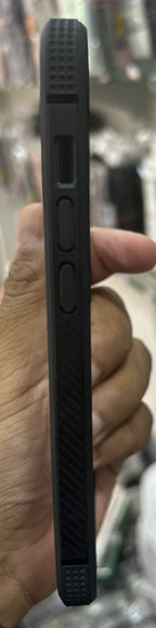 Protective Apple iPhone Back Cover - Rugged Border Clear Back Case For iPhone - Style 2