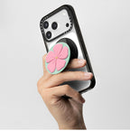 Snappy Floral MagSafe Grip Stand Pop Socket (Pink)
