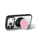 Snappy Floral MagSafe Grip Stand Pop Socket (Pink)