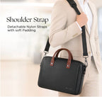 Elan Sleeve Slim Laptop Bag For Upto 16 Inch Macbook/Laptop( Black)