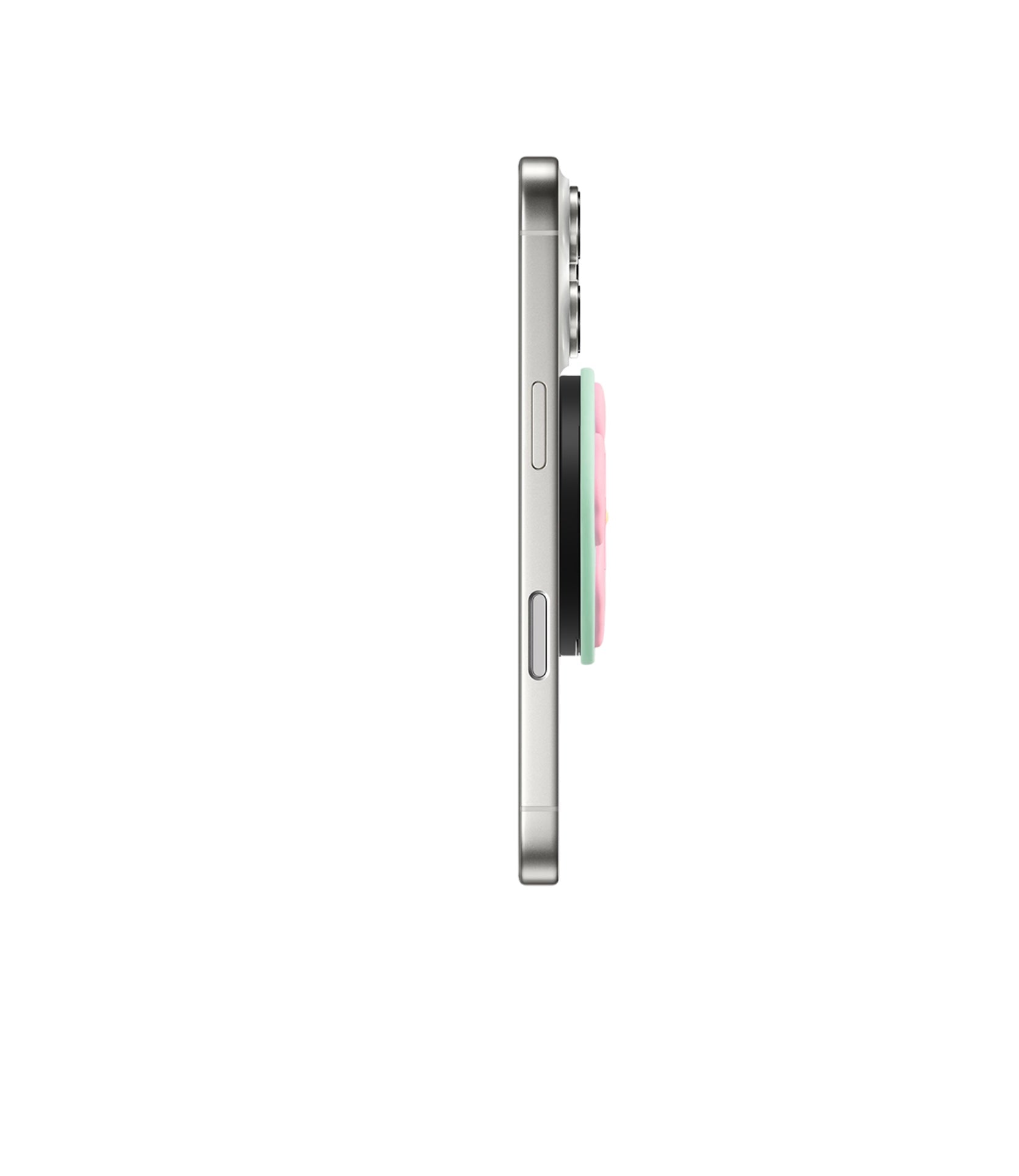 Snappy Floral MagSafe Grip Stand Pop Socket (Pink)