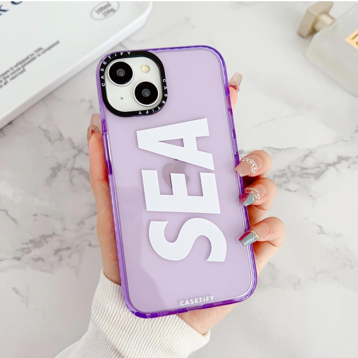 SEA Case Back Cover for Iphone with Camera and Drop Protection