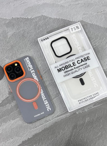 iPhone Young Age Mag Safe Case Orange