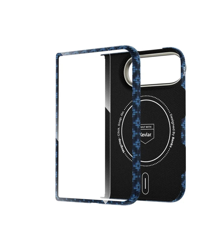 Benks ArmorGrid Air Obsidian Case built with Kevlar iPhone Duo (Great Combo)
