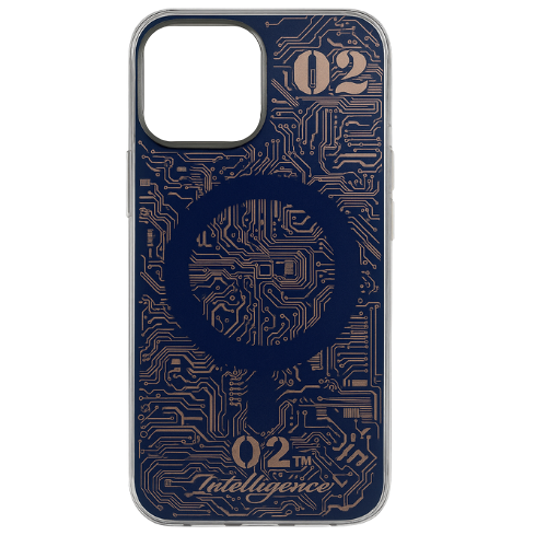 Futuristic Circuit Board MagSafe Case for iPhone