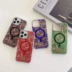Futuristic Circuit Board MagSafe Case for iPhone
