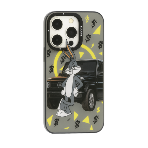 3D EMBOSSED PRINT CARTOON CASE FOR IPHONE