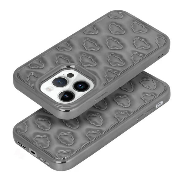 Plated 3d Cloud Design Phone Case