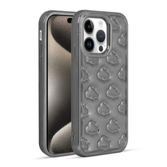 Plated 3d Cloud Design Phone Case