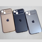 Protective Apple iPhone Back Cover - Autofocus Chrome Case for iPhone - Style 6