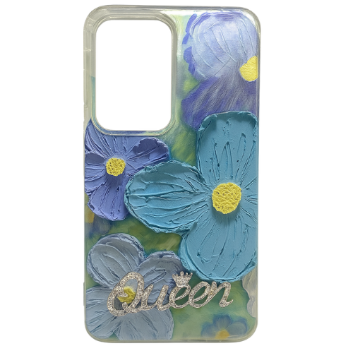 Galaxy S23 Queen Floral TPU Phone Case 