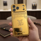 Protective Apple iPhone Back Cover - Imperial Gold – Signature Edition iPhone Case - Style 3