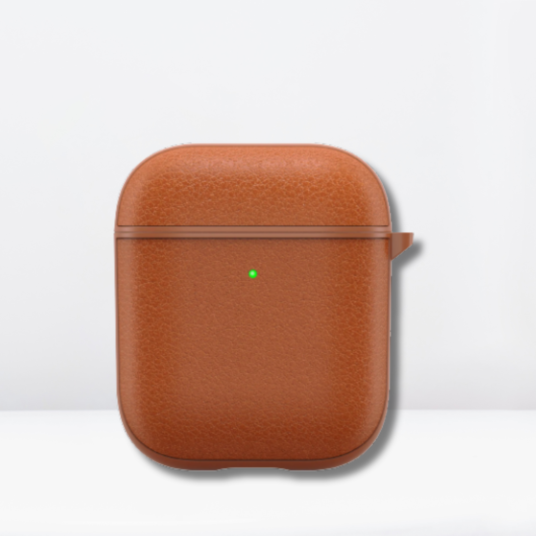 Genuine Leather Case for AirPods 1/2 Mobile Case by CoverMeUp - Style 8