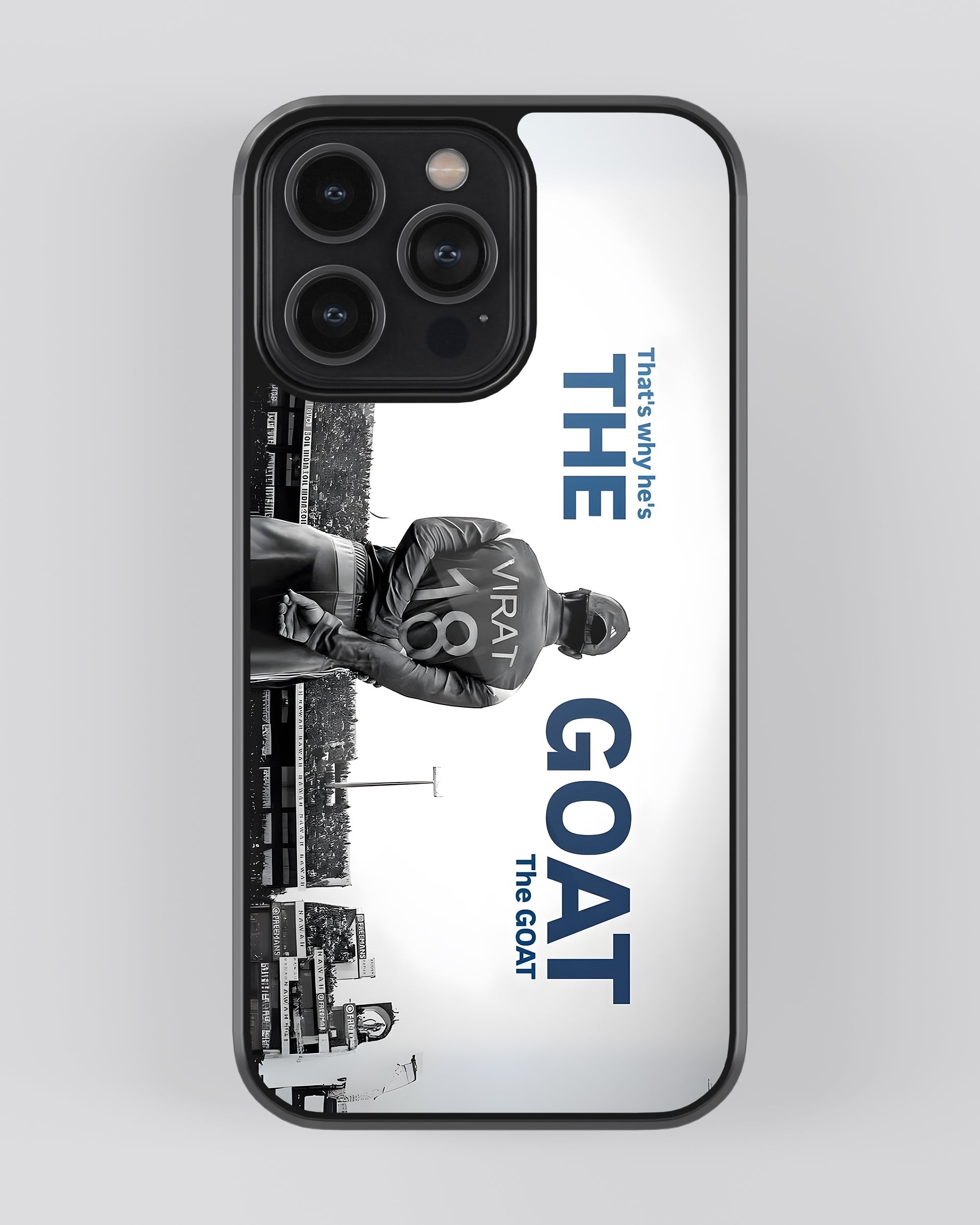 Cricket Mobile Cover (The GOAT King Kohli) Mobile Case by CoverMeUp