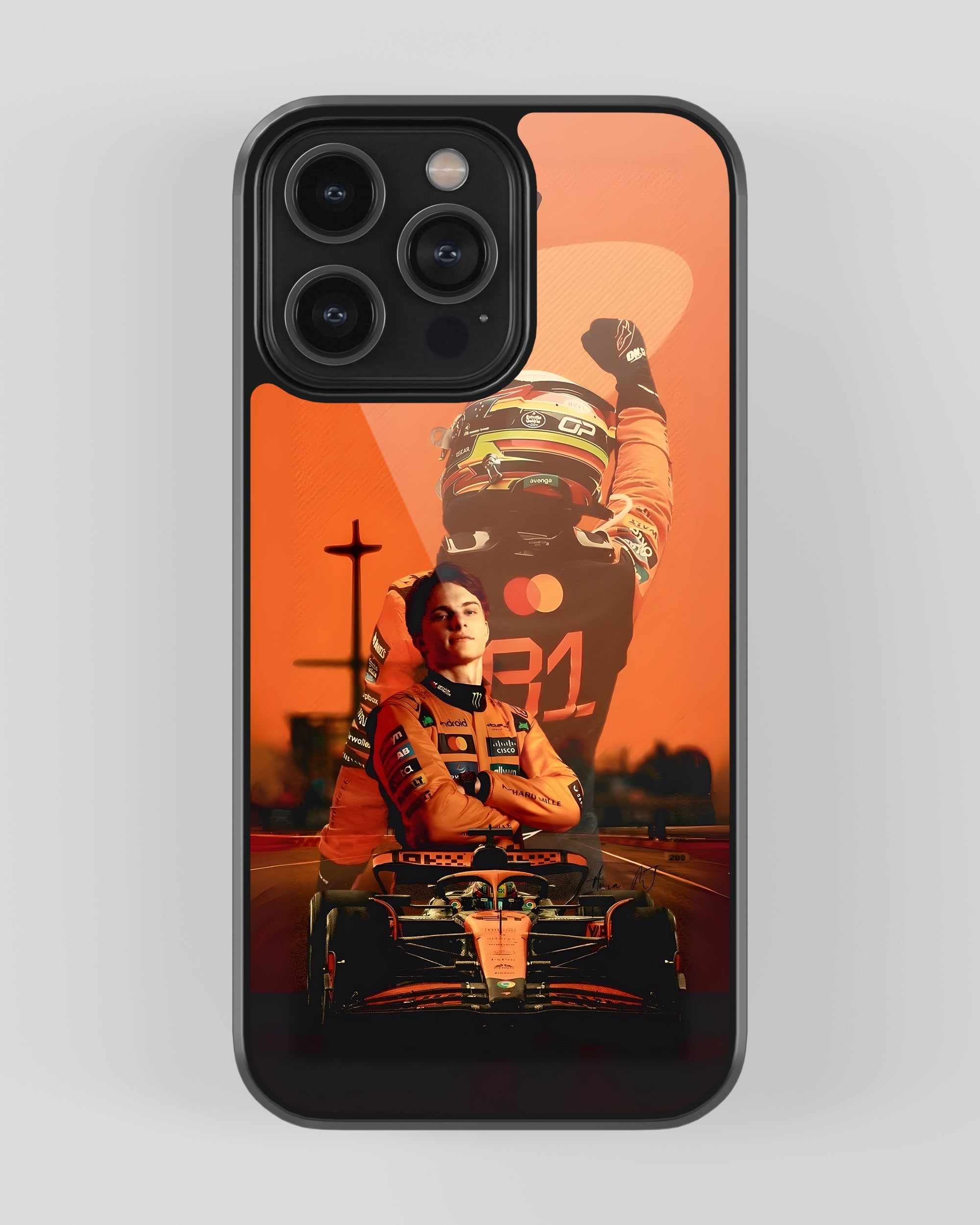 Formula 1 Mobile Cover (Oscar Piastri) Mobile Case by CoverMeUp