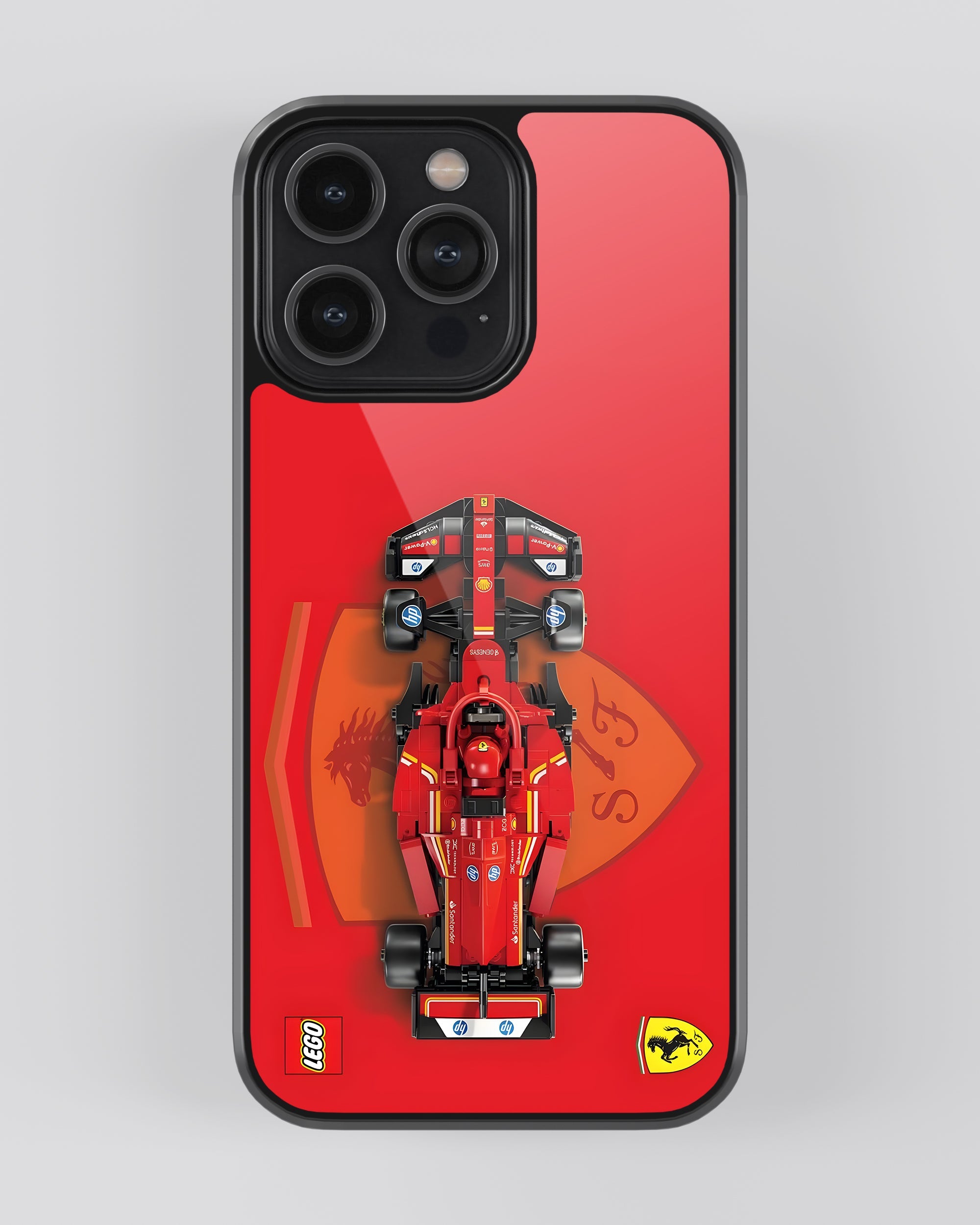 Formula 1 Mobile Cover (Ferrari Lego) Mobile Case by CoverMeUp