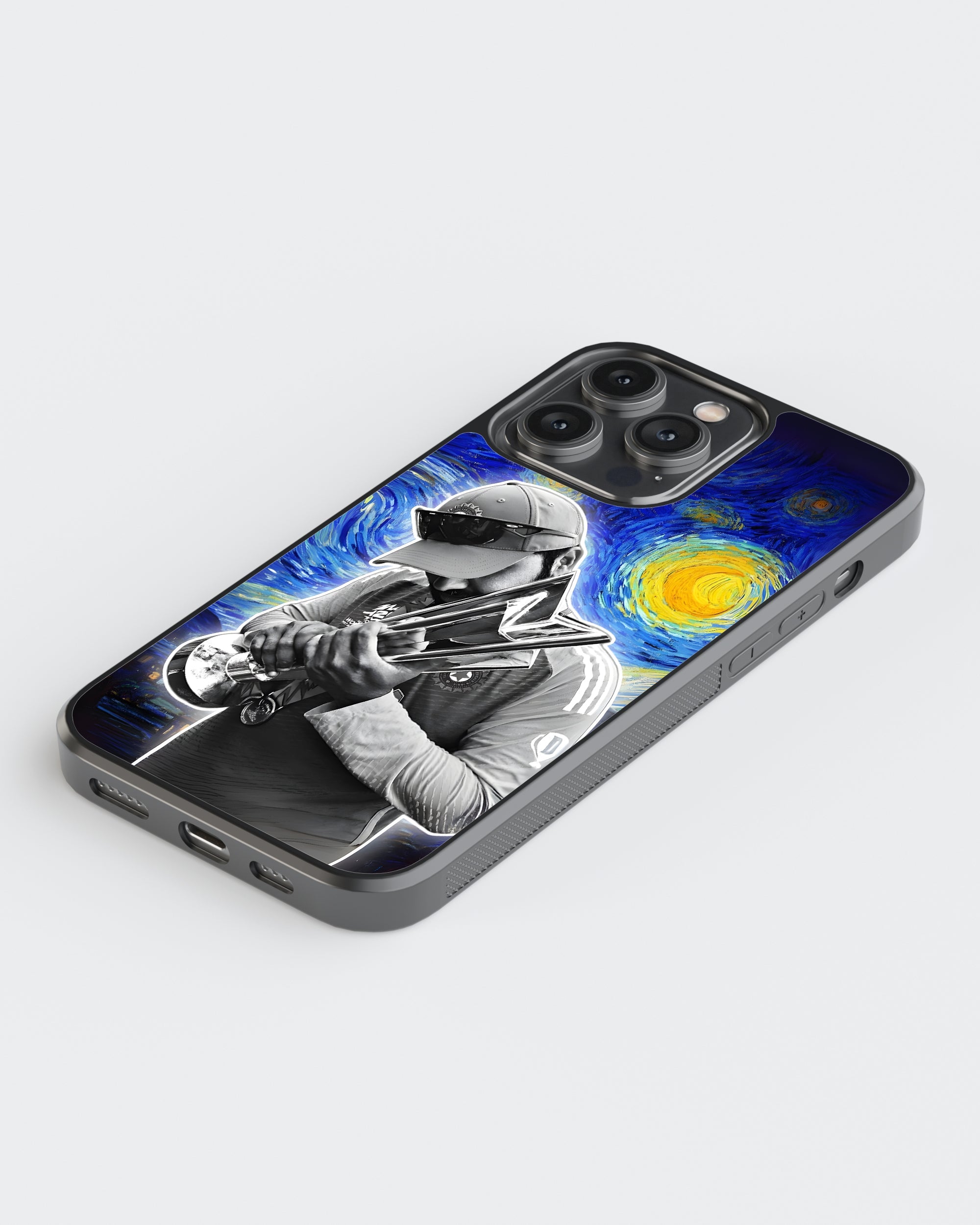 Cricket Mobile Cover (Champions Trophy Rohit) Mobile Case by CoverMeUp - Style 5