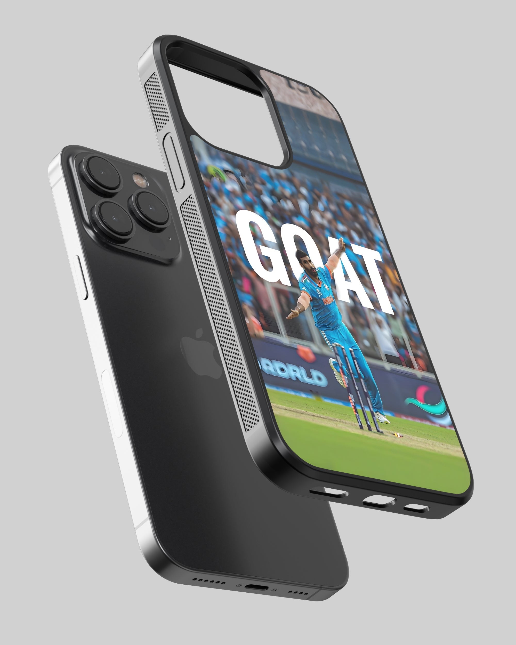 Cricket Mobile Cover (Goat Bumrah) Mobile Case by CoverMeUp - Style 2