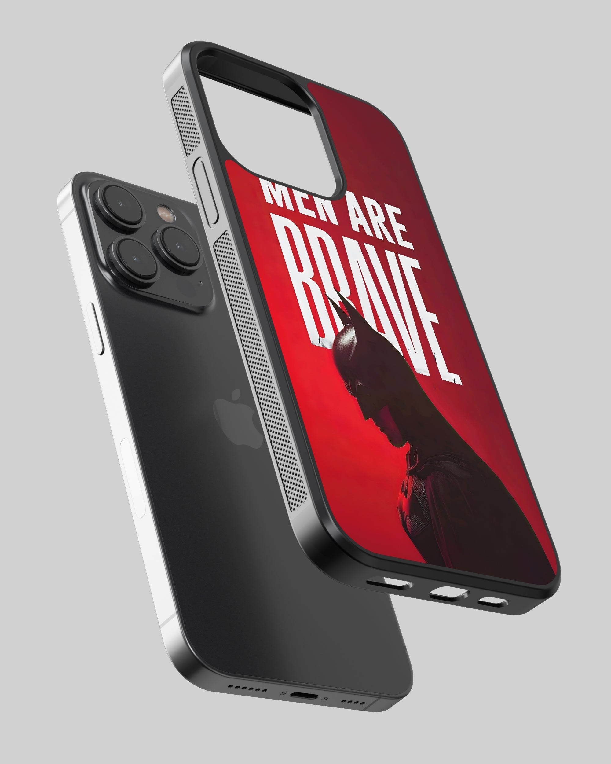 DC Mobile Cover (Batman Men are Brave) Mobile Case by CoverMeUp - Style 2