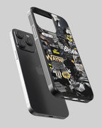DC Mobile Cover (Batman Originals Collage) Mobile Case by CoverMeUp - Style 2